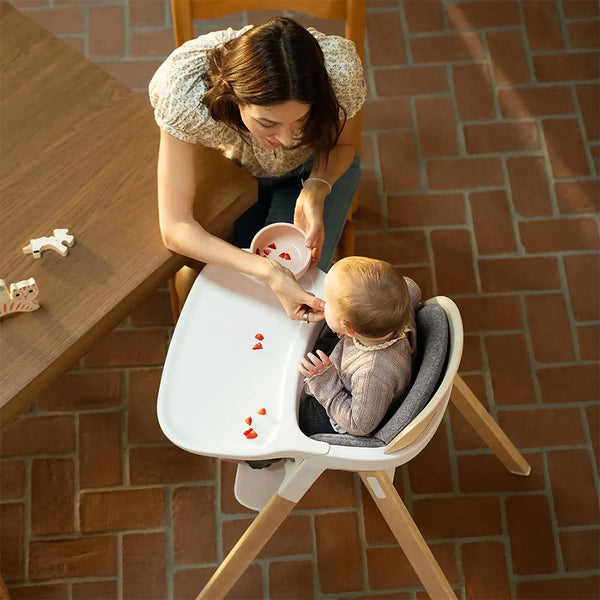 Nuna Bryn Baby High Chair with Premium Wood
