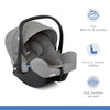 Joie Carry Cot Car Seat I-Snug - Gray Flannel - Dezine Kids