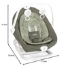 Joie Sansa 2 in 1 Multi Motion Soother & Portable Rocker - Palms - Dezine Kids