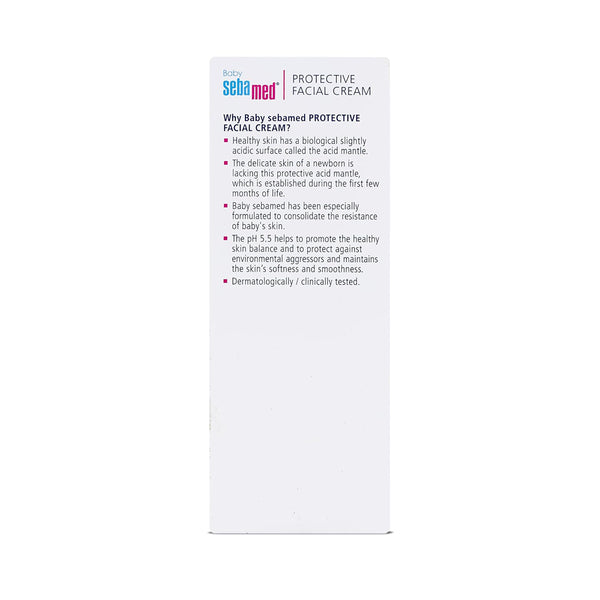 Sebamed Baby Protective Facial Cream Panthenol & Vitamin E - 100ml
