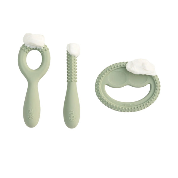EzPz Oral Development Tools for Babies/Infants - sage - Dezine Kids