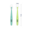 Hopop Soft Tip Silicone Feeding Spoons for Babies – 2 Pack - Dezine Kids