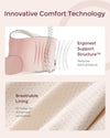Momcozy BumpEase Ergonest Maternity Belly Band, O Shape Molding - Skin