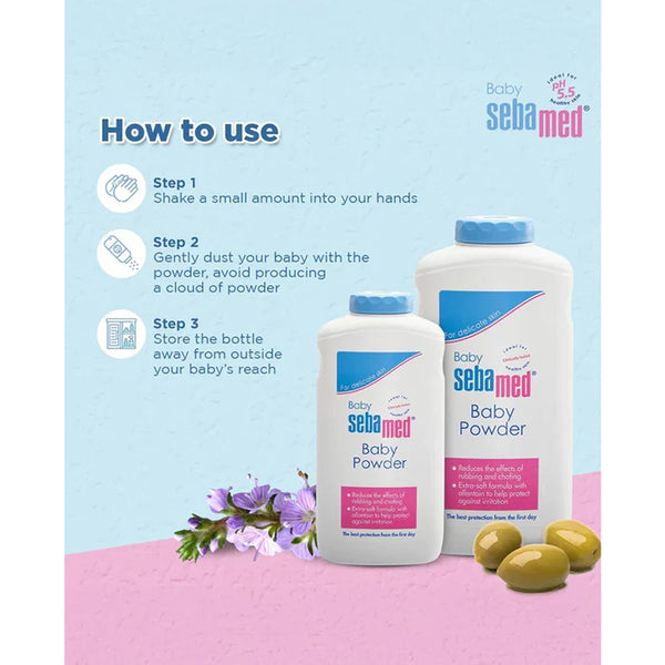 Sebamed Baby Powder Allantoin & Olive Oil Formula - 200g