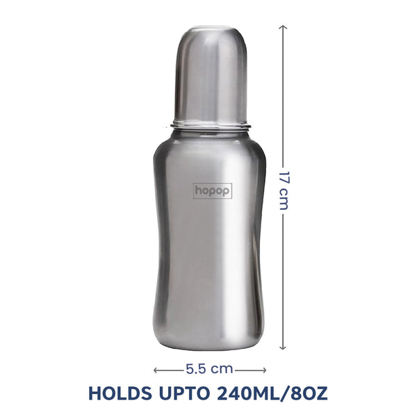 Hopop Baby Steel Feeding Bottle
