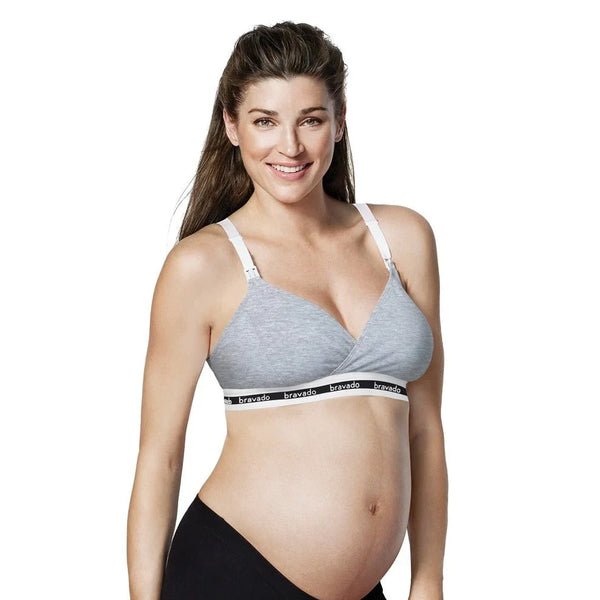 Bravado Original Nursing Bra - Dove Heather