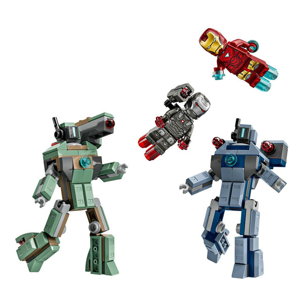 Lego Marvel Iron Man & War Machine vs. Hammer Drones