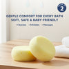 Hopop Soft & Gentle Baby Bath Sponge - Pack of 2