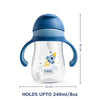 Hopop Soft Silicone Straw Sipper Cup – 240 ml - Dezine Kids