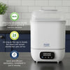 Hopop 2-in-1 Baby Bottle Sterilizer and Dryer – Fast Steam & Auto-Dry - Dezine Kids