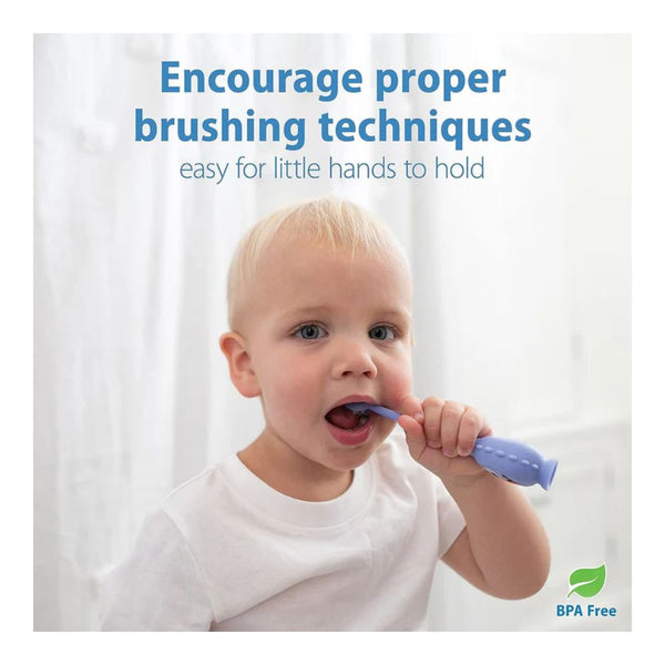 Dr.Brown's Tooth Scrubber Toddler Toothbrush - Monster - Dezine Kids