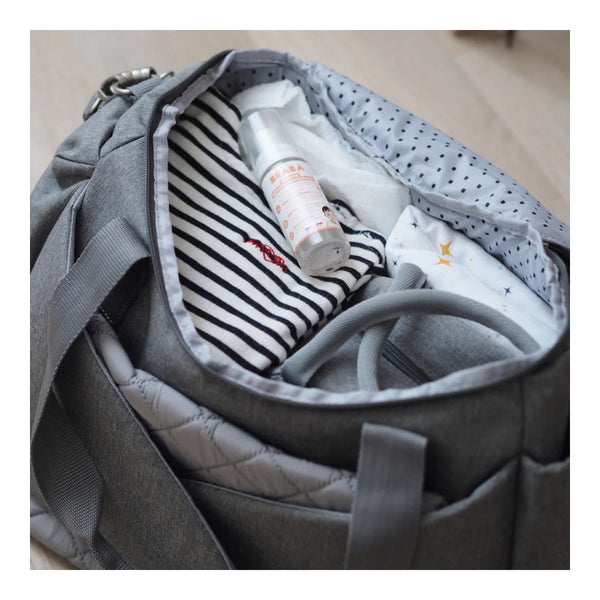 Beaba Sydney II Changing Baby Diaper Bag - Heather Grey