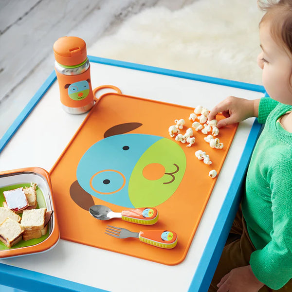 Skip Hop Zoo Utensils Fork & Spoon - Dog