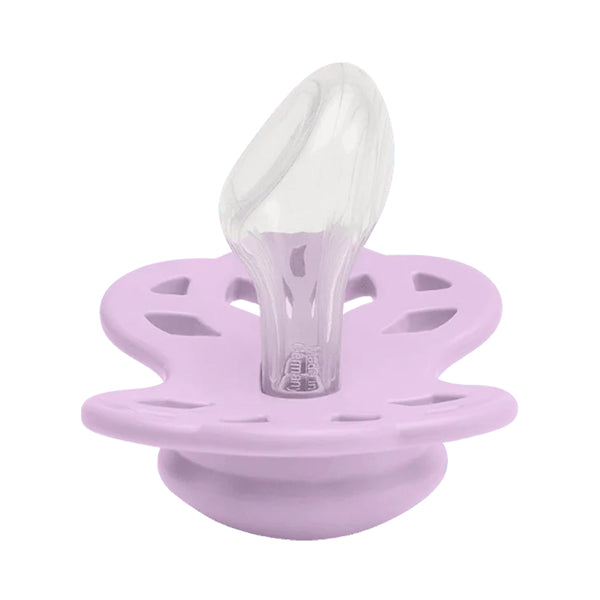 Bibs Infinity Pacifiers 2 Pack - Violet Sky/Mauve