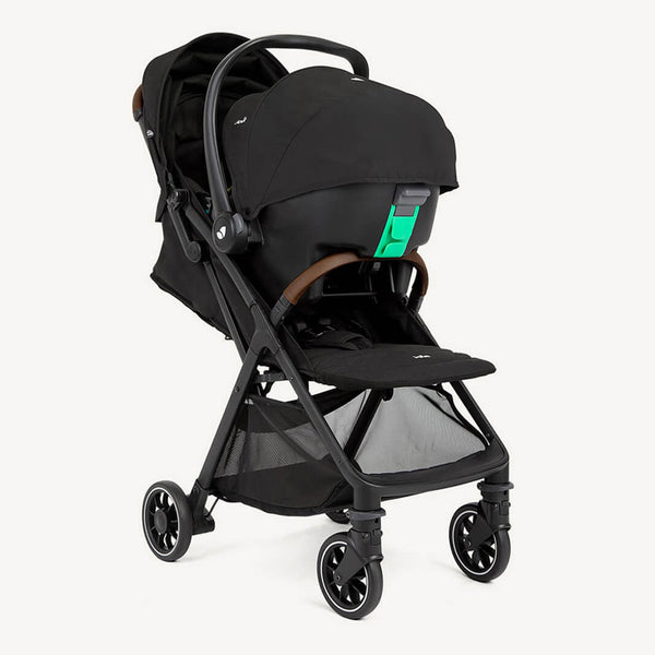 Joie Travel System Stroller Pact Pro with Infant Carrier i-Snug Birth+ to 22 kg - Shale - Dezine Kids