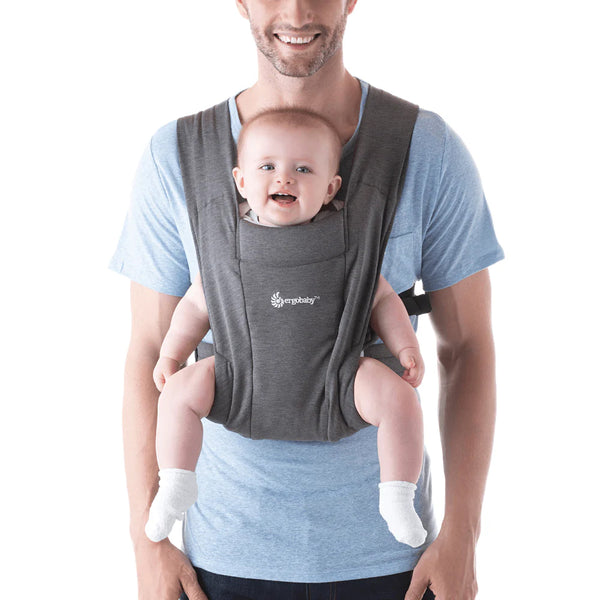 Ergobaby Embrace Knit Newborn Carrier - Heather Grey