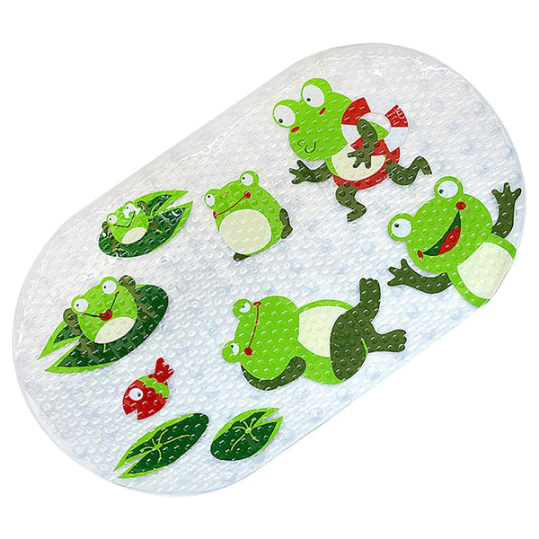 Non-Slip Cartoon Bath Mat for Kids – Soft & Safe Shower