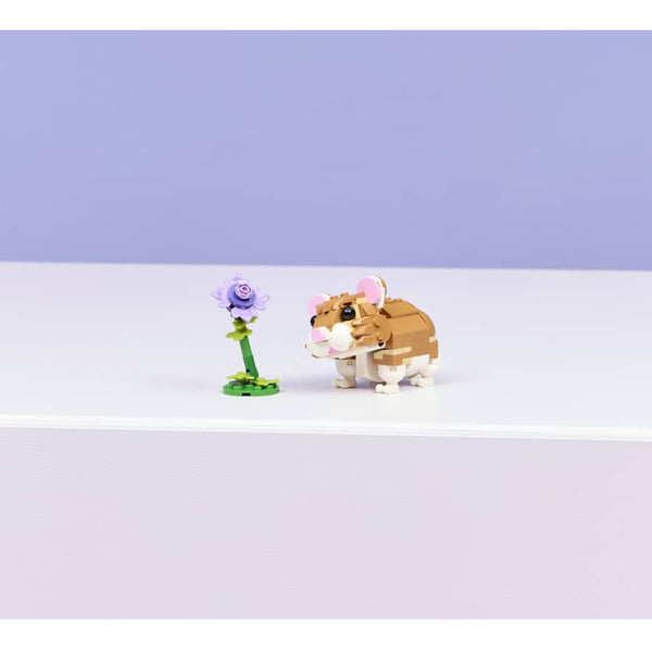 Lego Creator 3 in 1 Cute Hamster with a Flower