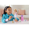 Barbie Doll And Accessories, 'Malibu' Travel Set With Puppy And 10+ Pieces Including Working Suitcase
