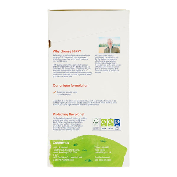 Hipp Anti Reflux Milk Combiotic From Birth - 800g