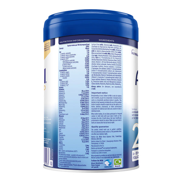 Aptamil Advanced Follow On Milk Formula Stage 2, 6-12 Months 800g - Dezine Kids