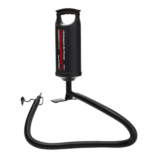 Intex Double Quick II Hand Pump, Air Pump for Inflatables - Black - Dezine Kids
