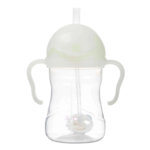 B.Box Weighted Straw Sippy Cup - Glow in the dark