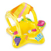 Intex Kiddie Inflatable Pool Float with Sunshade - Yellow - Dezine Kids