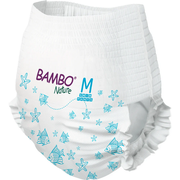 Disposable Swim Diaper Pants, Size M (12+ kg)