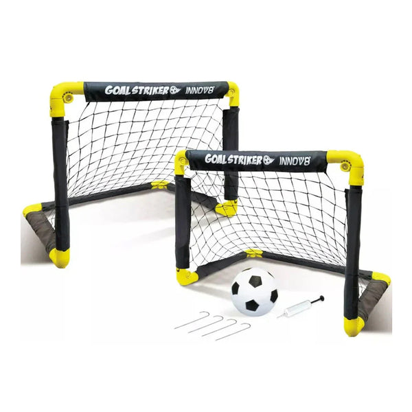 Innov8 Sports Folding Double Mini Soccer Goal Set