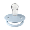 Bibs De Lux Pacifiers 2 Pack - Iron/Baby Blue