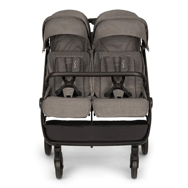 Nuna TRVL Dubl Twin Baby Stroller - Granite