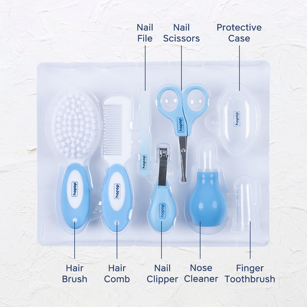 Hopop Grooming Kit for Newborns & Toddlers – Safe & Complete Baby Care Set - Dezine Kids