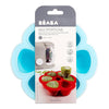 Beaba Silicone Multiportions Trays 6 x 90ml - Windy Blue
