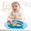 EzPz Mini Mat for Toddlers - Blue