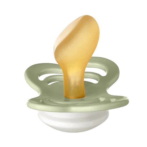 Bibs Couture GLOW Pacifiers 2 Pack - Sage/Cloud