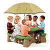 Step2 Naturally Playful Picnic Table with Umbrella
