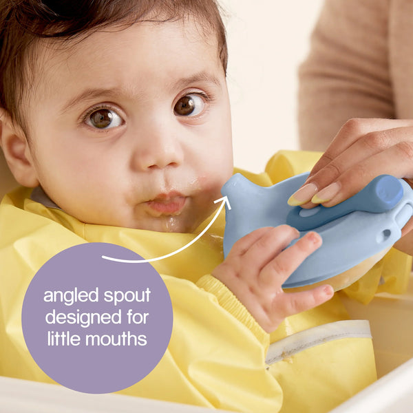 B.Box Fill Plus Feed Reusable Food Pouch 110 ml - Lullaby Blue