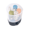 Beaba 2 in 1 Baby Bottle Sterilizer and Dryer, 8 Min Steam Sterilization, 3 Modes Sterilize, Dry or Both, Capacity for 6 Bottles -Night Blue
