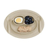 EzPz Mini Feeding Set for Toddlers (Mat, Spoon & Fork) - Oat