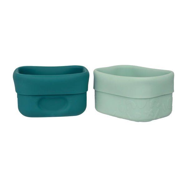 B.Box Snack Cups - Emerald Forest Green