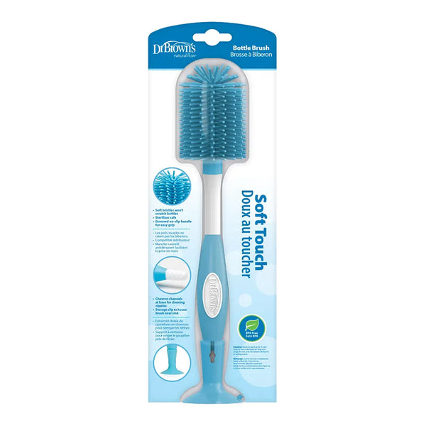 Dr.Browns Soft Touch Bottle Brush - Blue