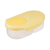 B.Box Leak Proof 2 sections Snackbox for Toddlers, Easy to Carry & BPA Free - Yellow