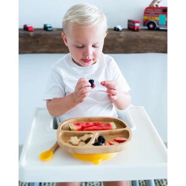 Eco Rascals Plato Bamboo Antideslizante