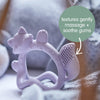 B.Box Silicone Wrist Teether Fox- Peony Purple