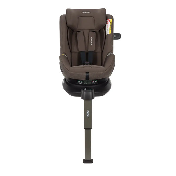 Nuna Pruu Baby Convertible Car Seat 360° Rotation, 5 Position Reclining Seat For 0 to 4Y (Upto 19Kg) - Chestnut