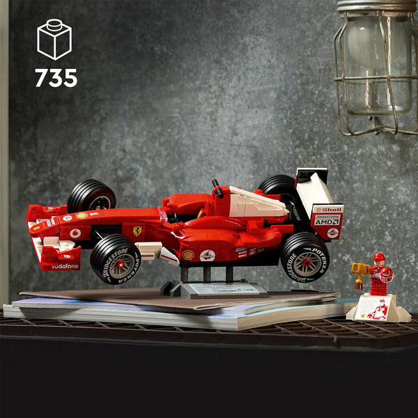 Lego Ferrari F2004 & Michael Schumacher, Model Car Kit - Dezine Kids