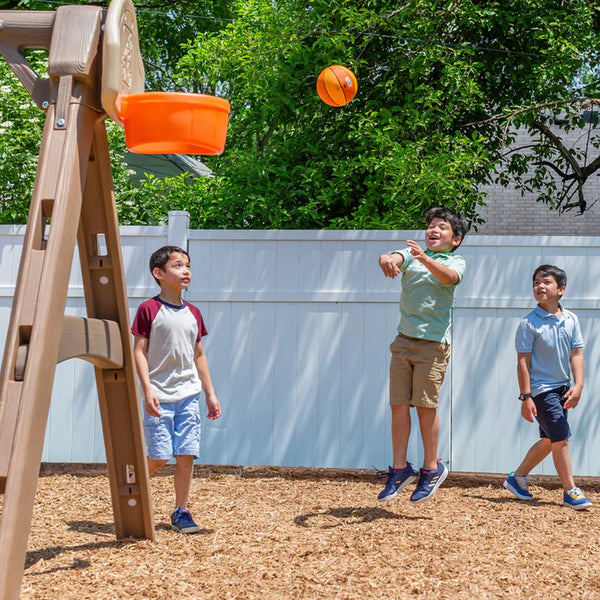 Step2 Naturally Playful Adventure Lodge Play Center with Glider for Kids