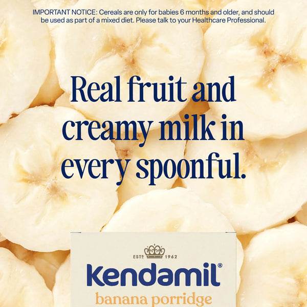 Kendamil Banana Porridge Baby Cereal 4-6 Months+ 150g