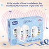 Chicco Baby Essential New Born Gift Set For Baby Shower & Baby Birthday, Pack of 5 - Blue